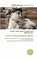 List of Renaissance Men: (English)