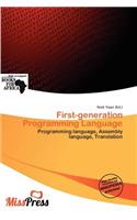 First-Generation Programming Language: (English)