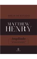 Rvr, Biblia de Estudio Matthew Henry, Leathersoft, Clásica, Interior a DOS Colores