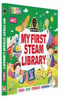 Encyclopedia: My First Steam Library of Science, Technology, Engineering, Art and Maths Level-1 (Set of 10 Books)