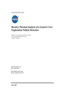 Reentry Thermal Analysis of a Generic Crew Exploration Vehicle Structure