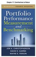 Portfolio Performance Measurement and Benchmarking, Chapter 17 - Contributions to Return