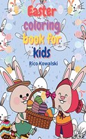 Easter coloring book for kids