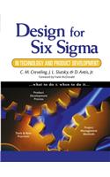 Design for Six Sigma in Technology and Product Development