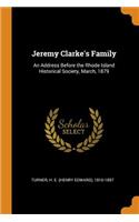 Jeremy Clarke's Family