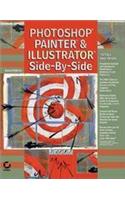 Photoshop, Painter and Illustrator Side-by-side
