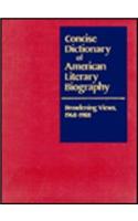 Concise Dictionary of American Literary Biography