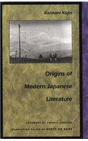 Origins of Modern Japanese Literature
