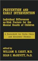 Prevention and Early Intervention