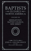 Baptists in Early North America-Middletown Baptist Church, New Jersey