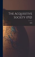 Acquisitive Society (1921