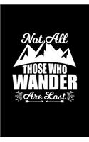 Not All Those Who Wander Are Lost