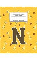 Primary Composition Notebook Grades K-2 Story Journal N