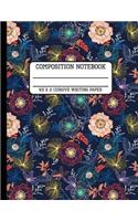 Composition Notebook Cursive Writing Paper