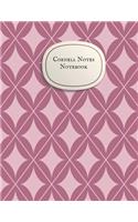 Cornell Notes Notebook: 8.5x11 Beautiful Cornell Method Book with 150 pages for University Level Note Taking