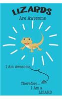 Lizards Are Awesome I Am Awesome Therefore I Am a Lizard