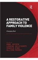 A Restorative Approach to Family Violence