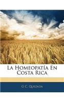 La Homeopatia En Costa Rica