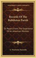 Records of the Bubbleton Parish