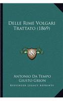 Delle Rime Volgari Trattato (1869)