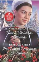 Amish Christmas Blessings and Her Amish Christmas Sweetheart