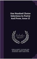 One Hundred Choice Selections in Poetry and Prose, Issue 12