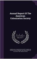 Annual Report of the American Colonization Society