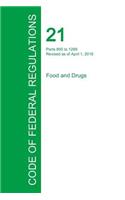 Code of Federal Regulations Title 21, Volume 8, April 1, 2015