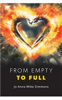From Empty to Full