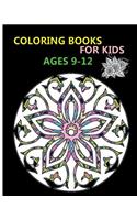 Coloring Books For Kids Ages 9-12: Stress Relieving Patterns