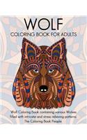 Wolf Coloring Book for Adults