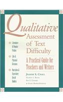 Qualitative Assessment of Text Difficulty
