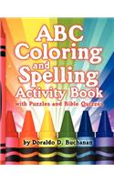 ABC Coloring & Spelling Activity Book