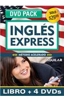 Inglés Express (Libro + 4 DVD's): (Ingles en 100 Dias)