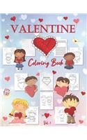 Valentine Coloring Book