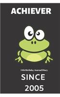 14th Birthday Journal Diary