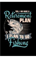 Yes, I do have a Retirement Plan I Plan To Go Fishing