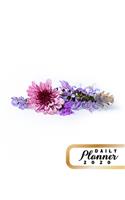 Daily Planner 2020: Lavender Flowers Daisy Gerbera 52 Weeks 365 Day Daily Planner for Year 2020 6"x9" Everyday Organizer Monday to Sunday Gardening Plant Vegan Life Pla