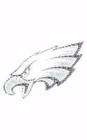 Eagle: Notebook, Journal - Lined Paper - 120 Pages DIN A5 (6 x 9") - Notes, Drawings, Planer, Diary, Organization - Word Cloud Present