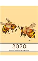 2020 Monthly & Weekly FOCUS Planner: Large. Monthly overview and Weekly layout with focus, tasks, to-dos and notes sections. Accomplish your goals. Monday start week. 8.5"x 11.0" (Lette