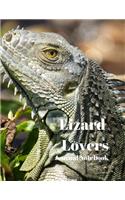 Lizard Lovers Journal Notebook: A4 Size with 200 Pages for recording your special events or thoughts. Ideal Gift. Includes Index Pages, Password Tracking Columns, At a Glance Calen