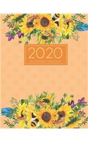 2020 Monthly Weekly Expense Tracker Notebook - Personal Finance Savings Money Budgeting Journal: Sunflowers On Cover; Budget Planning Paying Organizer; Home Finance And Bill Organizer; Financial Planner Organizer Budget Book