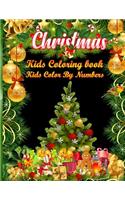 Christmas Kids Coloring Book Kids Color By Numbers: 50 Color By Numbers Christmas Coloring Pages for Kids