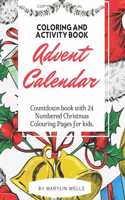 Advent Calendar Coloring and Activity Book