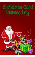 Christmas Card and Address Log