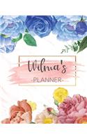 Wilma's Planner: Monthly Planner 3 Years January - December 2020-2022 - Monthly View - Calendar Views Floral Cover - Sunday start