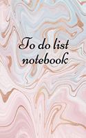 To do list Notebook