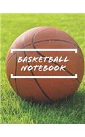 Basketball Notebook: Blank Notebook Paper 100 Lined Pages Diary Journal 8.5 X 11 Inches (Volume 9)