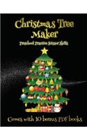 Preschool Practice Scissor Skills (Christmas Tree Maker): This book can be used to make fantastic and colorful christmas trees. This book comes with a ... make an excellent start to his/her educat
