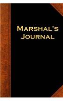 Marshal's Journal